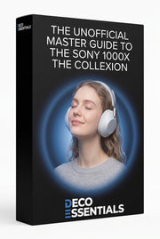 Sony 1000X THE COLLEXION Wireless Noise Cancelling Headphones + 6 Ft Braided Cable