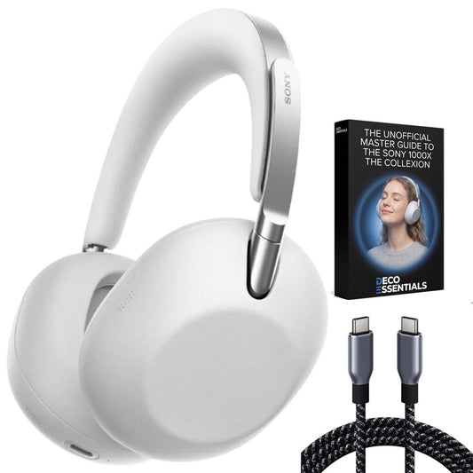 Sony 1000X THE COLLEXION Wireless Noise Cancelling Headphones + 6 Ft Braided Cable