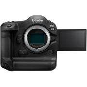 Canon EOS R3 Full Frame Mirrorless Camera Body w/ BSI Stacked CMOS Sensor + 128GB Kit