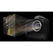 Canon EOS R3 Full Frame Mirrorless Camera Body w/ BSI Stacked CMOS Sensor + 128GB Kit