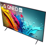 LG 65 Inch QNED85T 4K HDR Smart Quantum Dot NanoCell LED TV (2024) Refurbished