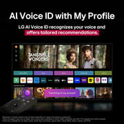LG 65 inch Mini LED QNED AI 4K QNED85A Series Smart TV (2025) Refurbished