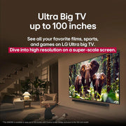 LG 65 inch Mini LED QNED AI 4K QNED85A Series Smart TV (2025) Refurbished