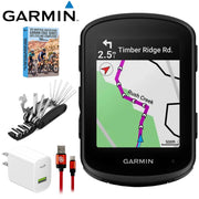 Garmin Edge 840, GPS Cycling Computer, Device Only w/ Deco Gear Master Guide Bundle