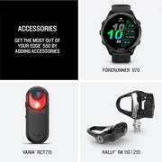 Garmin Edge 550 Standard Edition, GPS Cycling Computer w/ Deco Gear Master Guide Bundle