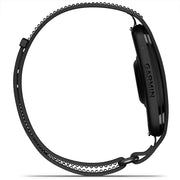 Garmin L-XL CIRQA Smart Band Health + Fitness Tracker, Black w/ Accessories Bundle
