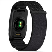 Garmin L-XL CIRQA Smart Band Health + Fitness Tracker, Black w/ Accessories Bundle