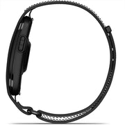 Garmin L-XL CIRQA Smart Band Health + Fitness Tracker, Black w/ Accessories Bundle