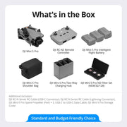DJI Mini 5 Pro Drone Fly More Combo w/ DJI RC-N3 +26 Month Protection Kit