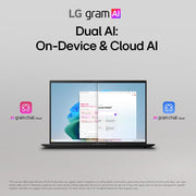 LG gram 15.6" Copilot+ PC AMD Ryzen AI 7, 16GB RAM, 512GB SSD Touch Laptop