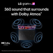 LG gram Pro 17" Copilot+ PC Intel Ultra 7, 32GB RAM, 512GB SSD Touch Laptop