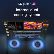 LG gram Pro 17" Copilot+ PC Intel Ultra 7, 32GB RAM, 512GB SSD Touch Laptop