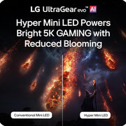 LG 27GM950B-B 27-inch Ultragear evo 5K (5120 x 2880) IPS Mini-LED Gaming Monitor