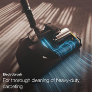 Miele Complete C3 Kona Powerline Vacuum Cleaner for Heavy Duty Carpets, Obsidian Black