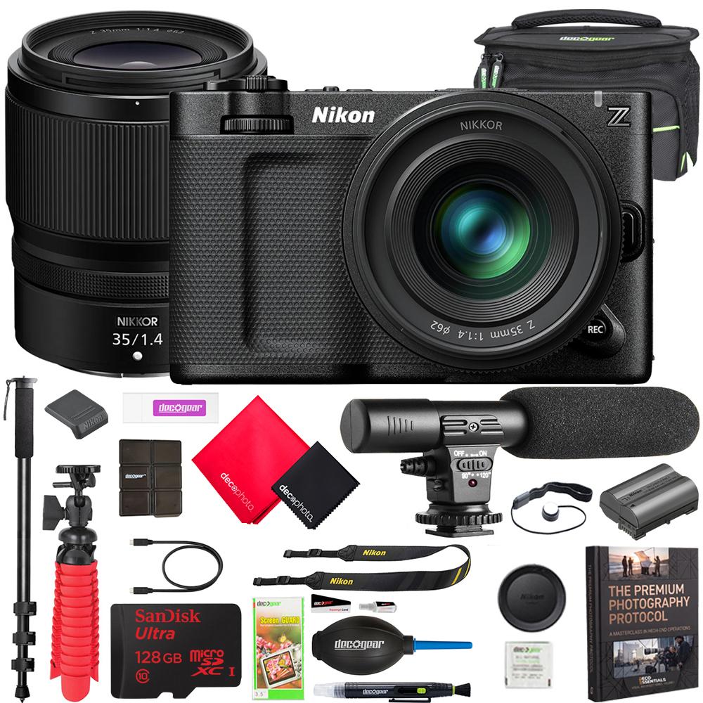 Nikon ZR Cinema Camera 6K Full-Frame + 35mm Content Creator Bundle