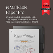 reMarkable Paper Pro Bundle Premium Leather - Refurbished