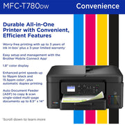 Brother INKvestment Wireless Color Inkjet Printer + 26 Month Protection Bundle