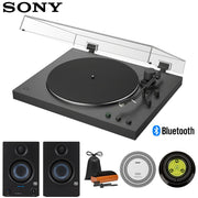 Sony PS-LX3BT Full Auto Playback Turntable, Black + PreSonus Eris 3.5 Studio Monitors
