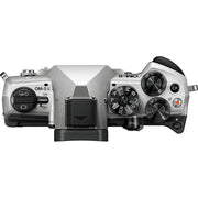 OM SYSTEM Olympus OM-5 Mark II 20.4MP 4K Video Digital Camera Body; Silver + Hiking Bundle