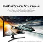 Samsung 32" S3 (S39GD) Series FHD 100Hz Curved Monitor - White (LS32FM803UNXZA)