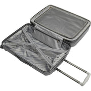 American Tourister Stratum 2.0 Expandable Hardside Luggage Set, Silver (Carry-on/Med)