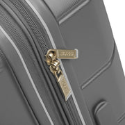 American Tourister Stratum 2.0 Expandable Hardside Luggage Set, Silver (Carry-on/Med)