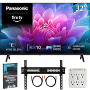Panasonic 32" S65C Full HD 1080p 60Hz QLED+ Fire TV (2026) + Mount + Guide Bundle