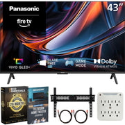 Panasonic 43" W80C 4K UHD 60Hz QLED+ Fire TV (2026) w/ 26 Month Protection Bundle
