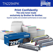 Brother Standard-Yield Toner 4 Pack (C/M/Y/BK) with Printer eBook & Essentials