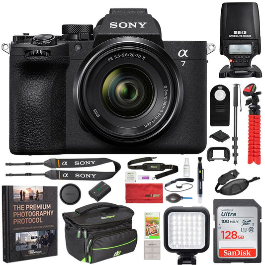 Sony a7 V Full-frame Mirrorless Camera with 28-70mm II Lens + Accessories Bundle