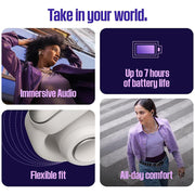 Bose Ultra Open Earbuds - White Smoke