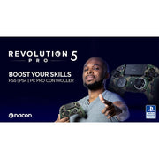 Nacon Revolution 5 Pro PlayStation Wireless Controller, Field Camo