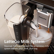 Philips 4400 Series Fully Automatic Espresso Machine Black + 2 Year Protection