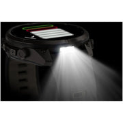 Garmin fenix 9 Pro inReach, 47 mm Carbon Gray DLC Titanium with Black/Pebble Gray Band