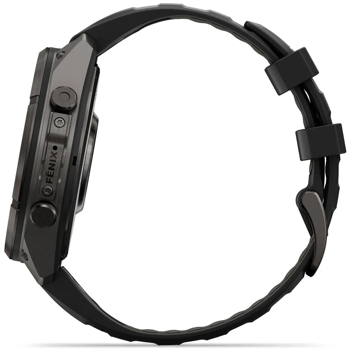 Garmin fenix 9 Pro inReach, 47 mm Carbon Gray DLC Titanium with Black/Pebble Gray Band