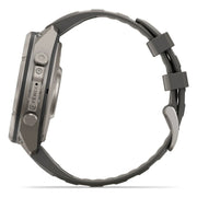 Garmin fenix 9 Pro inReach, Solar, 47 mm Titanium with Pebble Gray/Silver Gray Band