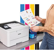 Brother HLL3280CDW Laser Printer with Deco Gear Printer eBook and Printer Cable