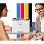 Brother HLL3280CDW Laser Printer with Deco Gear Printer eBook and Printer Cable