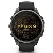 Garmin fenix 9 Pro inReach 47 mm DLC Titanium with Gray Band + Essential Bundle
