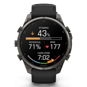 Garmin fenix 9 Pro inReach 47 mm DLC Titanium with Gray Band + Essential Bundle