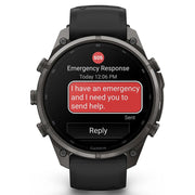 Garmin fenix 9 Pro inReach 47 mm DLC Titanium with Gray Band + Essential Bundle