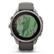Garmin fenix 9 Pro Solar, 47mm Titanium with Silicone Band +Essential Protection Bundle
