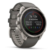 Garmin fenix 9 Pro inReach, Solar, 47mm Titanium + Essential Protection Bundle