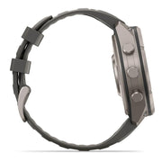 Garmin fenix 9 Pro inReach, Solar, 47mm Titanium + Essential Protection Bundle