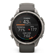 Garmin fenix 9 Pro inReach, Solar, 47mm Titanium + Essential Protection Bundle
