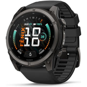 Garmin Fenix 9 51 mm Carbon gray DLC titanium w/Black Band +Essential Protection Bundle