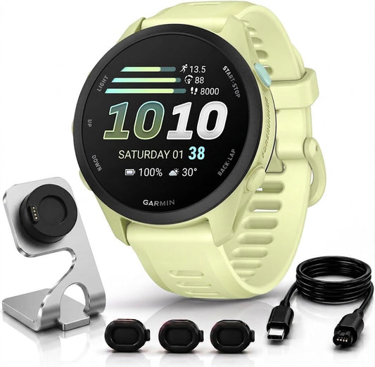 Garmin Forerunner 70 Citron with Charging Bundle