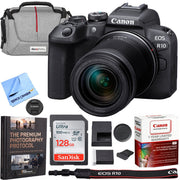 Canon EOS R10 Mirrorless Camera + RF-S 18-150MM IS STM Lens Premier Bundle