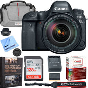 Canon EOS 6D Mark II 26.2MP DSLR Camera + 24-105mm IS II USM Lens Premier Bundle