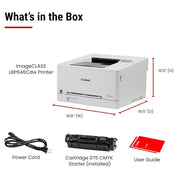 Canon Color imageCLASS Wireless Laser Single-Function Printer Bundle